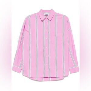 LMND Chiara Striped Shirt in Pink SzM